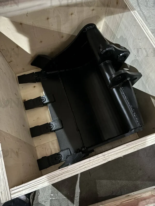 2-3.5 Ton Mini Excavator Attachment 600mm Teeth Bucket Trenching Buckets 23 inch - Image 2