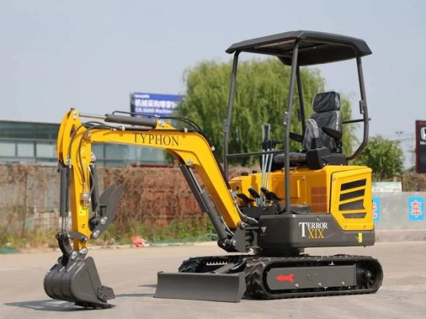 TYPHON TERROR XIX STORM Mini Excavator – 1.8 Ton Trench Digger with Boom Swing, Canopy - Image 2
