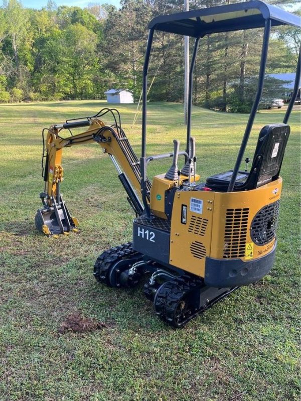 13.5HP, 1 ton B&S Engine Mini Compact Excavator Micro Crawler Digger | AGT-H12 - Image 2