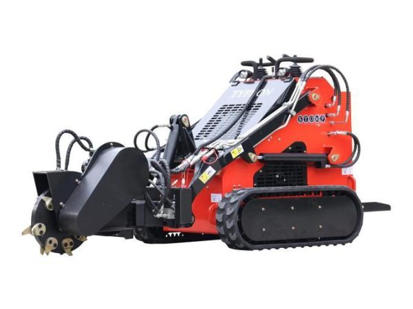 Skid Steer Loader Stump Grinder Attachment USA