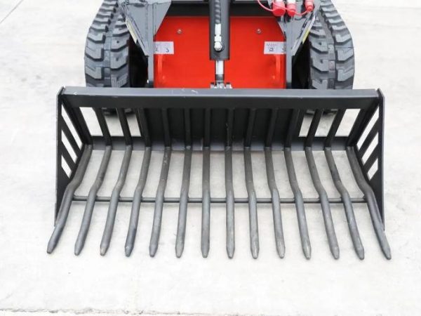 Skid Steer Loader Attachment Rock Bucket USA - Image 4