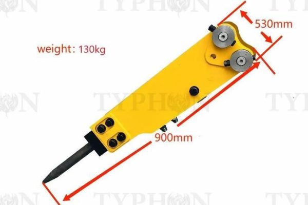 2.5 ton Mini Excavator Attachment Hydraulic Hammer Top Type Rock Breaker Generic2.5 ton Mini Excavator Attachment Hydraulic Hammer Top Type Rock Breaker Generic - Image 4