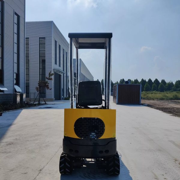 In USA Mini Excavator 1 Ton Digger 13.5hp Gas Tracked Crawler B&S EPA Engine - Image 7