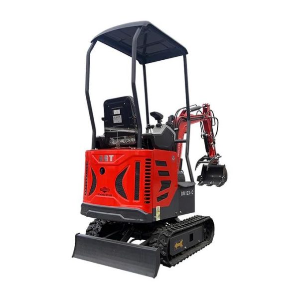 2024 Latest AGT 13.5 HP B&S 1 Ton Mini Small Excavator, With Hydraulic Thumb and Pilot System ,Gasoline For Sale | AGT-DM12X-C - Image 4