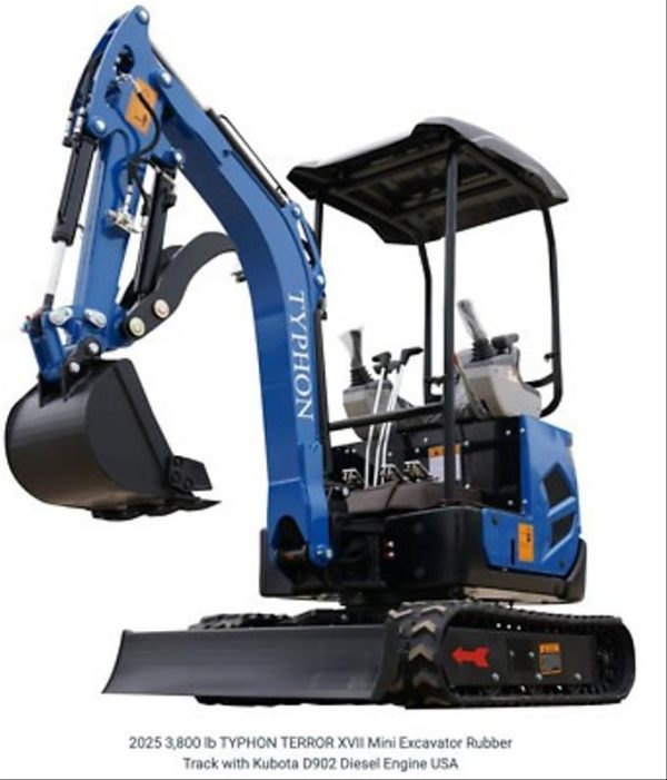2025 New Mini Excavator Crawler EPA certified USA KUBOTA Diesel D902 - Image 4