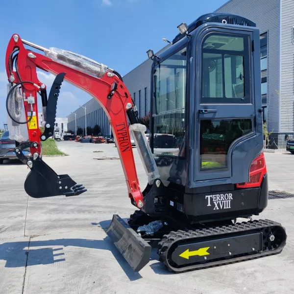 2 Ton New Mini Excavator Digger Tractor, EPA certified KUBOTA D902 Diesel Engine - Image 5