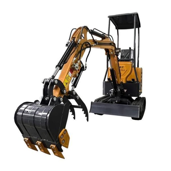 AGT 13.5 HP B&S 1 ton Mini Small Excavator, With Hydraulic Thumb and Swing Boom ,Gasoline For Sale | AGT-DM12-C - Image 6