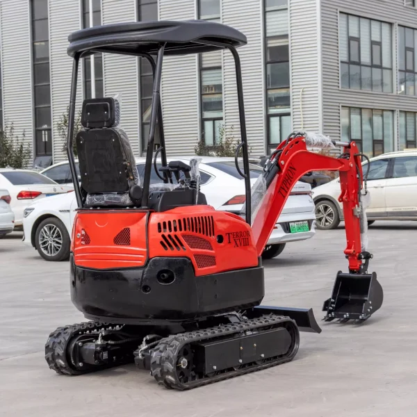 4,000 lbs Terror XVIII Mini Excavator, EPA Certified KUBOTA D902 Diesel Machine - Image 16