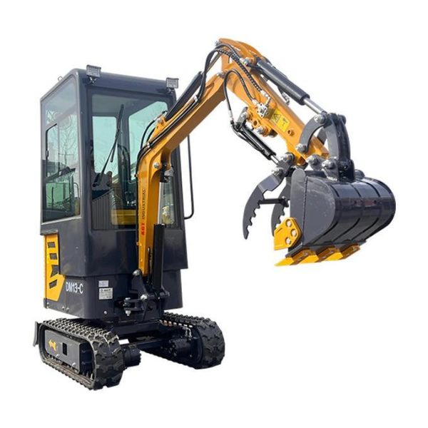 AGT 13.5 HP B&S 1 Ton Mini Small Cab Excavator, With Hydraulic Thumb and Swing Boom ,Gasoline For Sale | AGT-DM13-C - Image 5