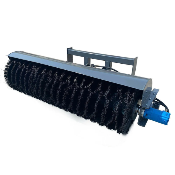 72″ Skid Steer Broom Sweeper attachment, 16-21 gpm | AGT-SSAB72 - Image 2