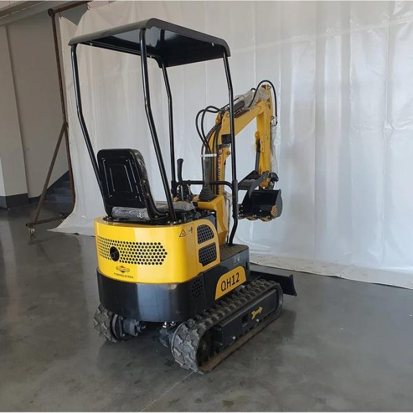 AGT 13.5 HP B&S 1-ton Mini & Small Excavator Micro Crawler Digger, Gasoline, With Thumb Clip For Sale | AGT-QH12 - Image 9