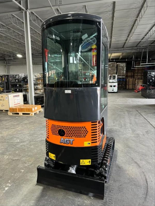 AGT 13.5HP 1-ton Mini & Small Excavator More Comfortable, 2116 pounds With Enclosed Cab Gasoline For Sale | AGT-QH13R - Image 6
