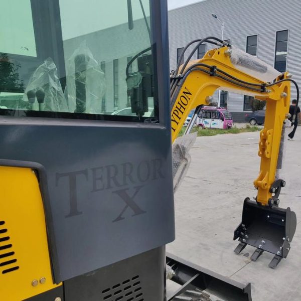 TYPHON Terror X Mini Excavator – 2,500lb Trench Digger w Cabin USA - Image 6