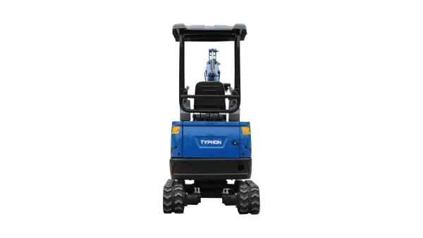 2025 3800 lb TYPHON TERROR XVII Mini Excavator Rubber Track with Kubota D902 Diesel Engine - Image 2