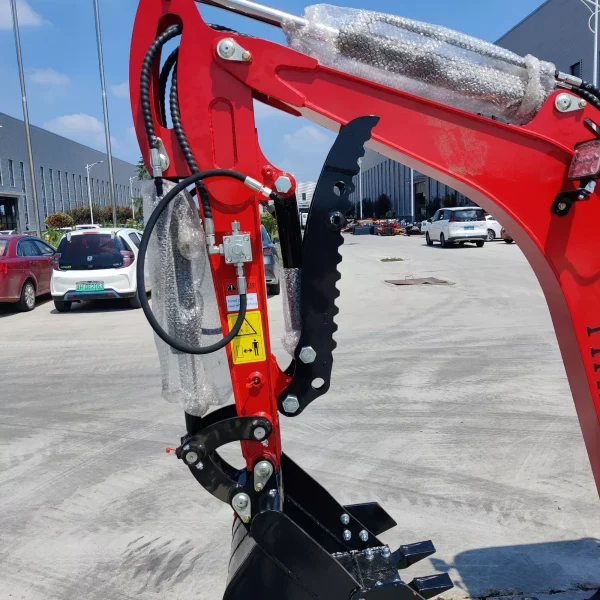 2 Ton New Mini Excavator Digger Tractor, EPA certified KUBOTA D902 Diesel Engine - Image 4
