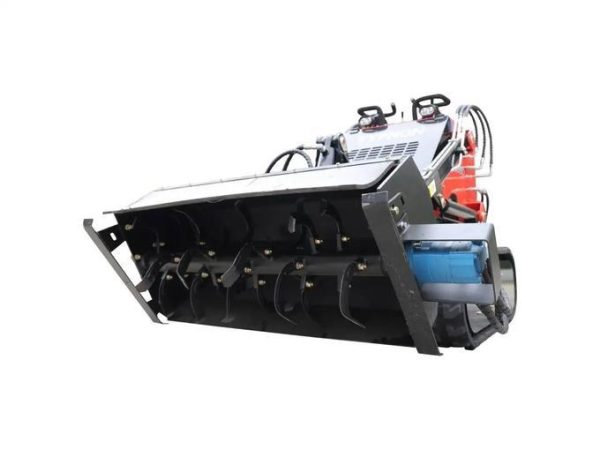 Skid Steer Loader Rotary Plow Tiller Attachment USA - Image 3