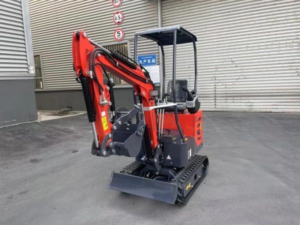 AGT Updated Model 1 Ton Mini Small Excavator, With Hydraulic Thumb and Pilot System ,Dual Display and Swing Boom For Sale | AGT-DM12X-PLUS - Image 7