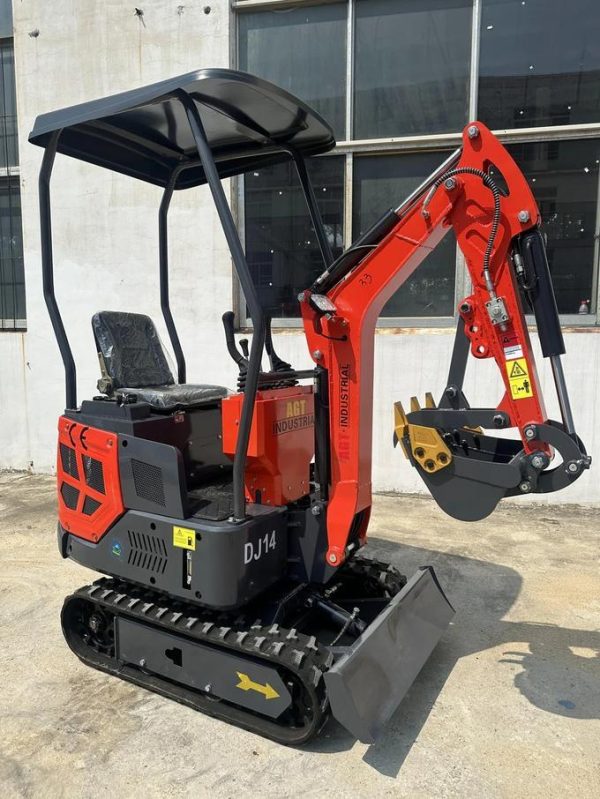AGT Product 13.5 HP B&S Mini & Small Excavator, Gasoline For Sale| AGT-DJ14 - Image 5