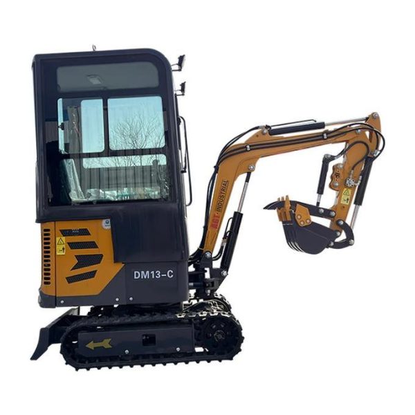 AGT 13.5 HP B&S 1 Ton Mini Small Cab Excavator, With Hydraulic Thumb and Swing Boom ,Gasoline For Sale | AGT-DM13-C - Image 4