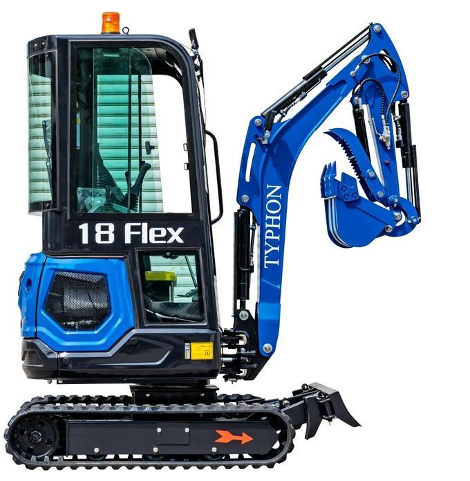 TYPHON 18 FLEX PRO — 1.8 Ton with 12 attachments