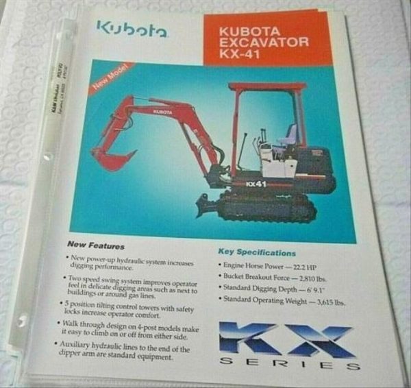 2025 New Mini Excavator Crawler EPA certified USA KUBOTA Diesel D902 - Image 6