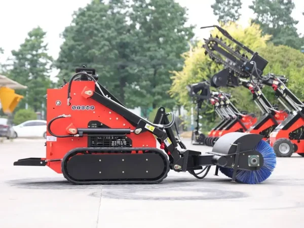 Skid Steer Loader Sweeper Attachment USA - Image 4