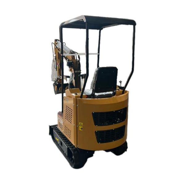 AGT 2025 Latest model H15R 1.5 Ton 13.5HP Mini & Small Excavator, With Pilot System Gasoline Yellow Design For Sale| AGT-H15R - Image 9
