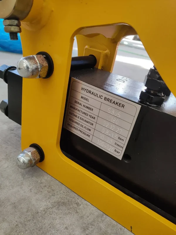 TYPHON Attachments Hydraulic Break Hammer Attachment for Mini Digger USA - Image 7