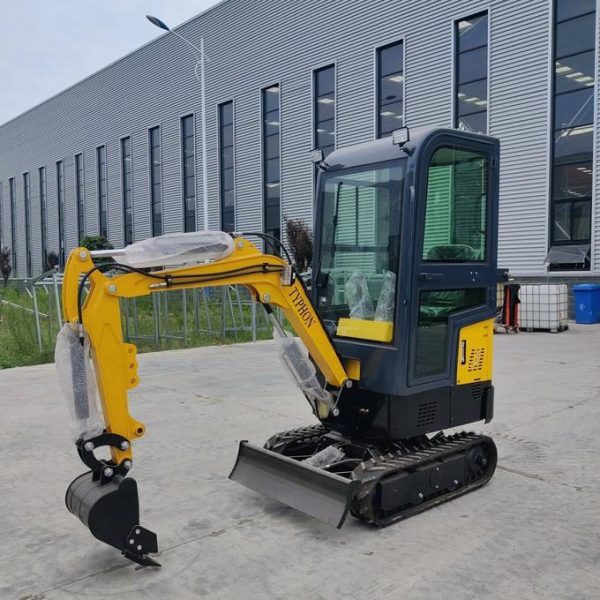 TYPHON Terror X Mini Excavator – 2,500lb Trench Digger w Cabin USA - Image 5