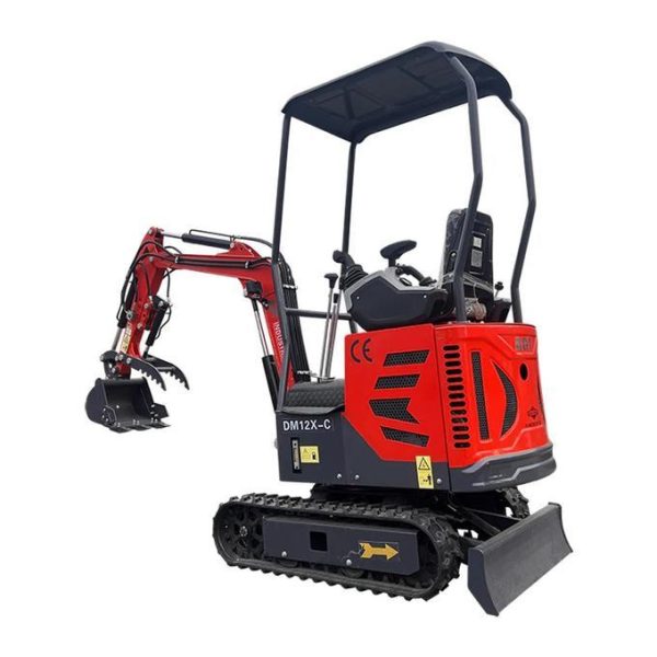 2024 Latest AGT 13.5 HP B&S 1 Ton Mini Small Excavator, With Hydraulic Thumb and Pilot System ,Gasoline For Sale | AGT-DM12X-C - Image 5